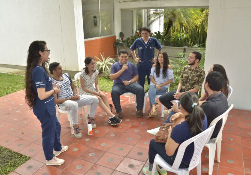 Psicoterapia de grupo del programa de Psicología de Unibagué